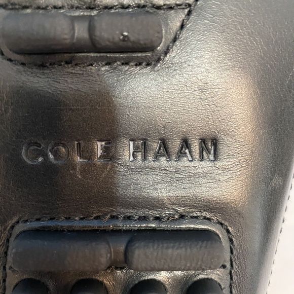 Cole Haan  Men’s Loafers Size 8‎ Black Slip On Shoes Driving Moccasin - Picture 10 of 10
